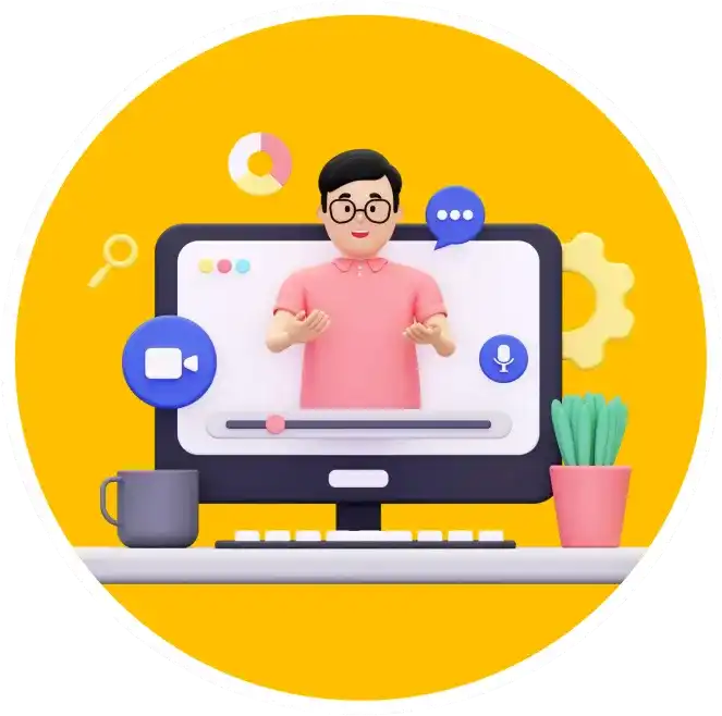 Online Video Lectures Icon